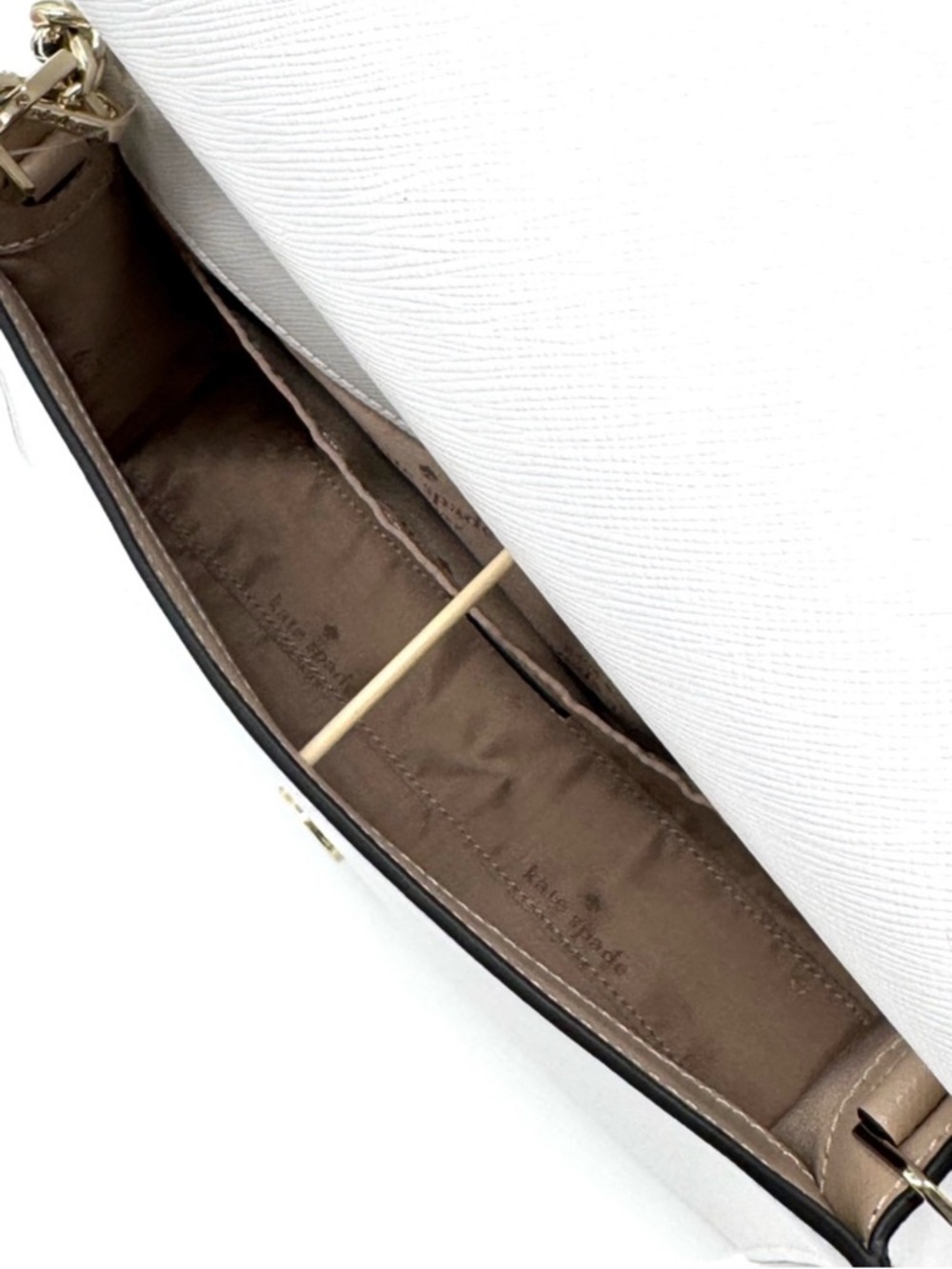 Kate Spade Carson Colorblock Convertible Crossbody Bag Warm Beige - Picture 9 of 10